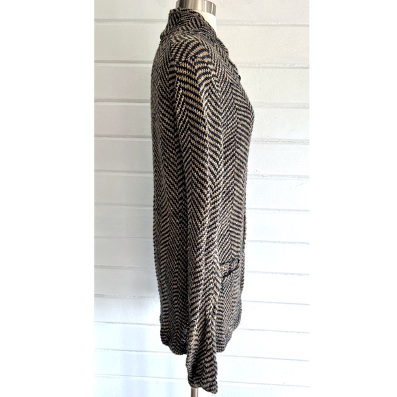 45R 45rpm 100% Linen Heavy Knit Unstructured Blazer or Cardigan - Unisex XS/S - Picture 2 of 16